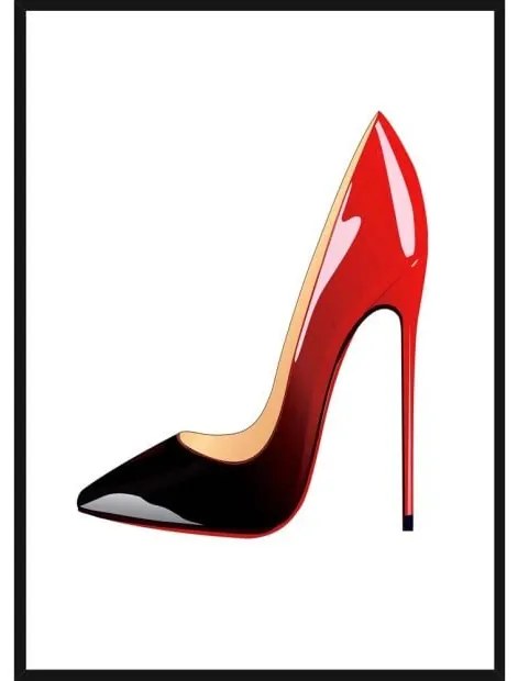 BLACK AND RED КАРТИНА 50/70 СМ MONEE 48258020610