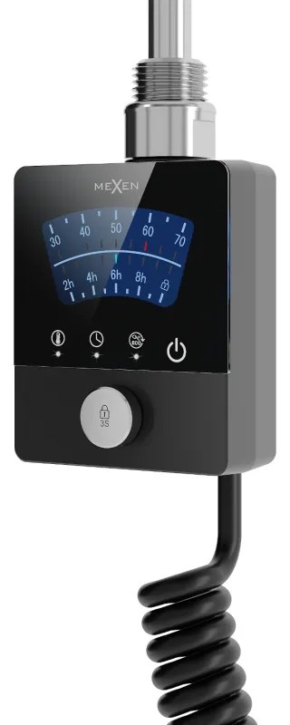 Mexen FA-BG8 електрически нагревател 300 W, черен - W957-0300-70