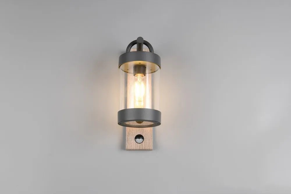 Стенно външно осветително тяло (височина 33 cm) Sambesi – Trio