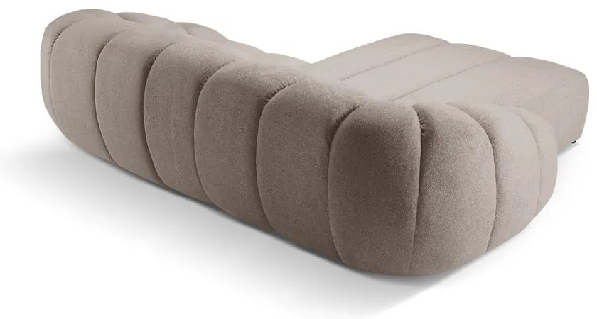 Бежов ъглов диван (ляв ъгъл) Diana – Micadoni