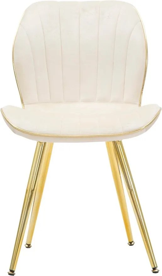 Кремави трапезни столове в комплект 2 бр. Paris – Mauro Ferretti