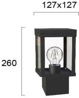 Градинска колона Viokef Keros-Височина : 26cm