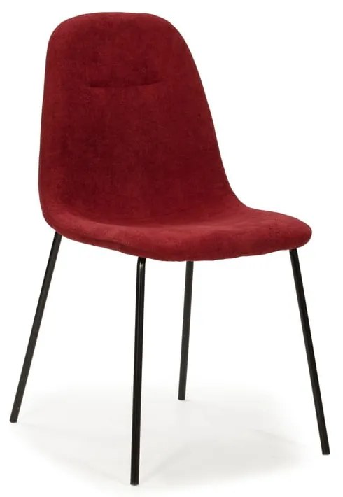 Червени трапезни столове в комплект от 4 бр. Renne – Marckeric