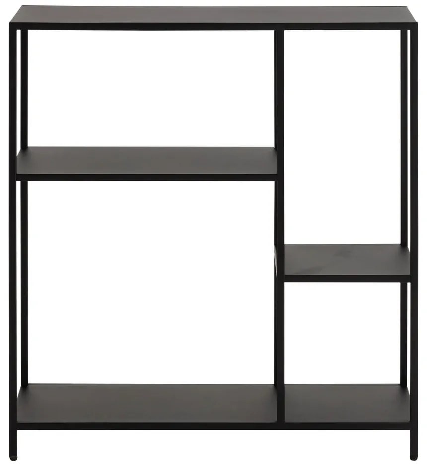 Черна метална библиотека 80x86 cm Newcastle – Actona