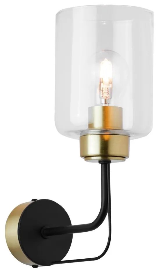 Jupiter 1883 - Настенна лампа CERES 1xE27/15W/230V златна/черна