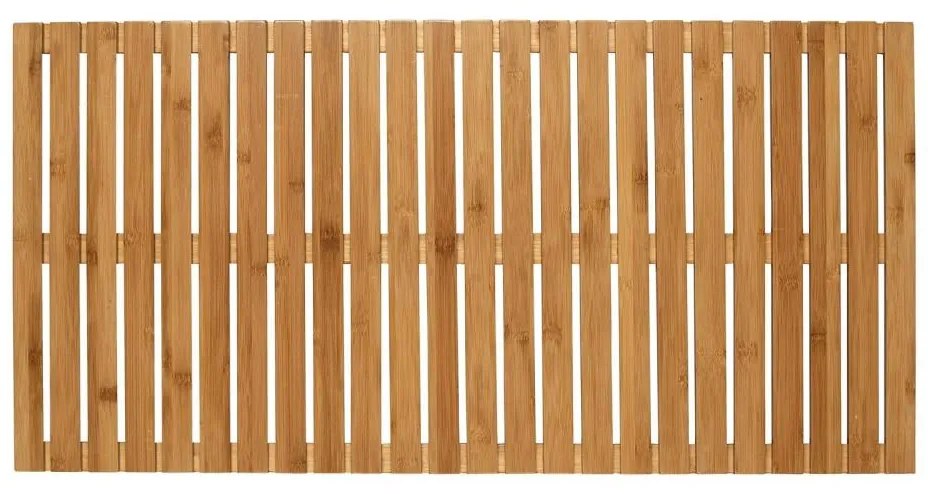 WENKO 24611100 - Изтривалка BAMBUSA 100x50 cm кафява