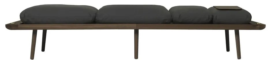 Антрацитна лежанка Lounge Around - UMAGE