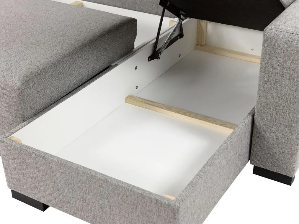 Ъглов диван Latte-Gkri Anoixto