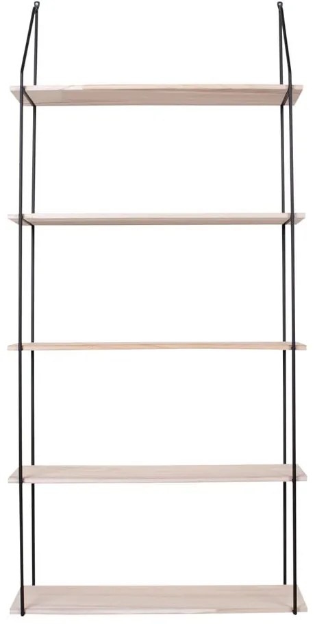 Черен рафт от масивна дървесина Pavlovnia Eindhoven - House Nordic