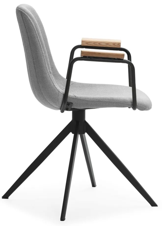 Светлосиви трапезни столове в комплект от 2 бр. Tali – Marckeric