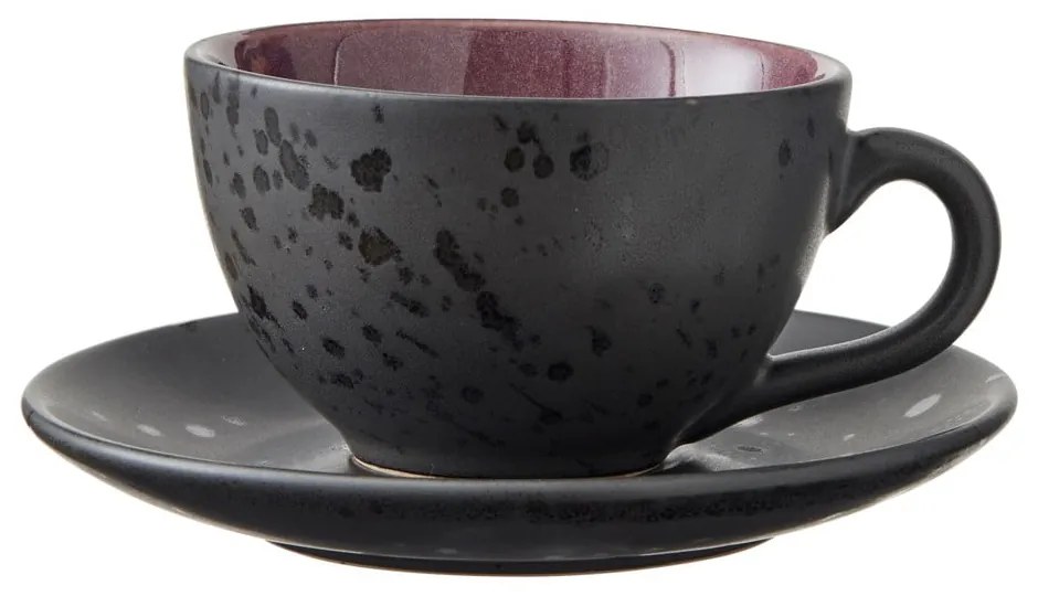 Черни глинени чаши в комплект 4 бр. 240 ml Black/Mix – Bitz