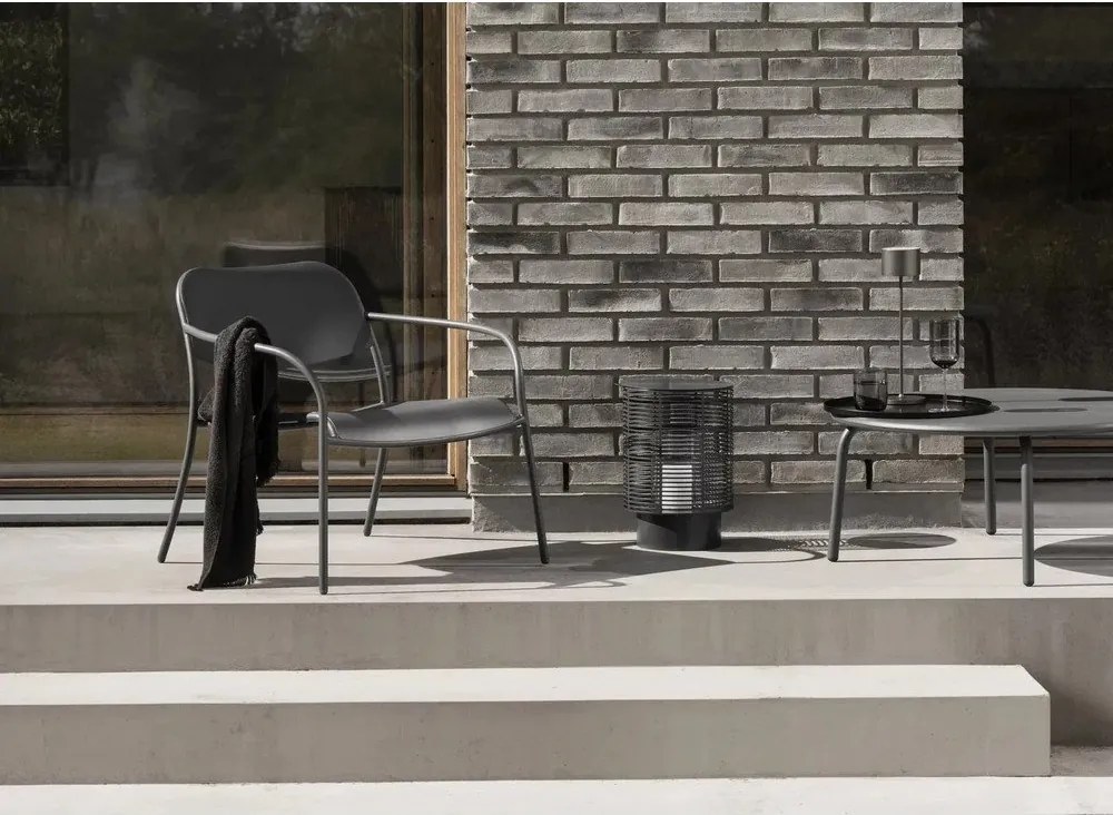 Метална кръгла градинска масичка за кафе ø 80 cm Yua – Blomus