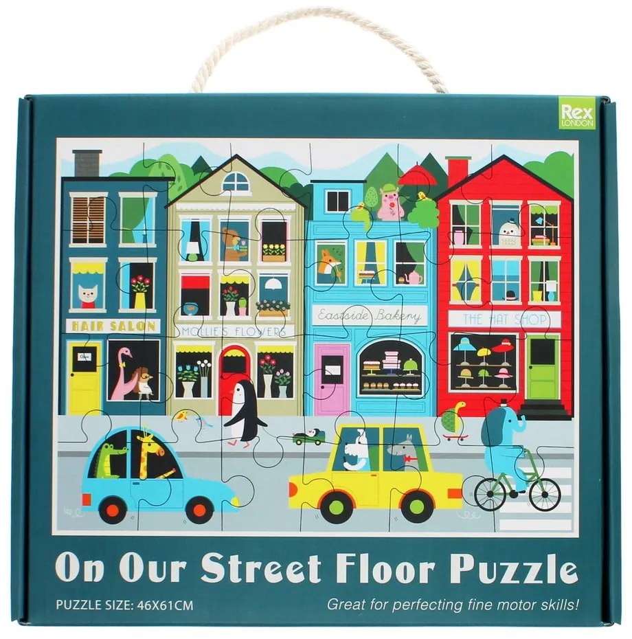 Пъзел (брой части 24) On Our Street – Rex London