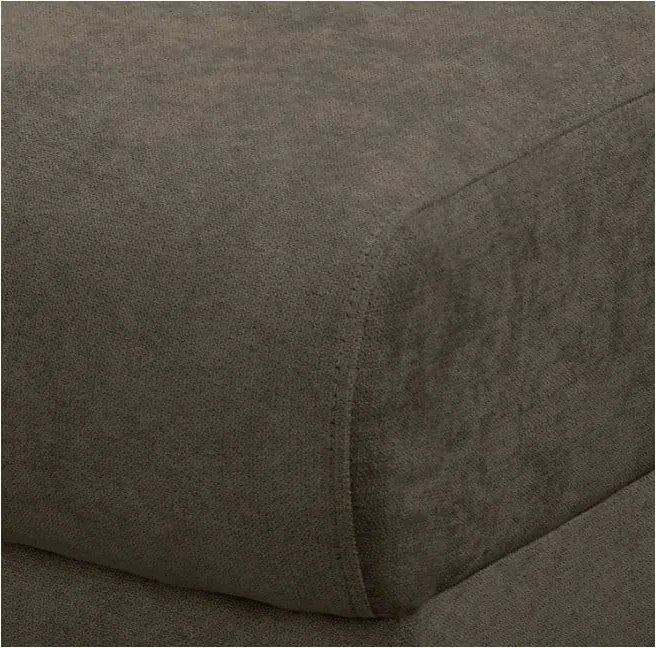 Кафяв ъглов диван (десен ъгъл) Beata - Ropez