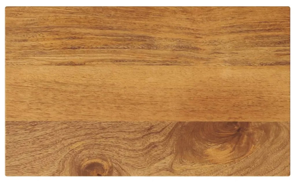 371575 vidaXL Плот за маса, 50x40x2,5 см, правоъгълен, манго масив
