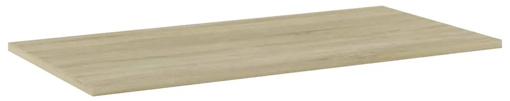805336 vidaXL Рафтове за етажерка, 4 бр, дъб сонома, 80x40x1,5 см, ПДЧ