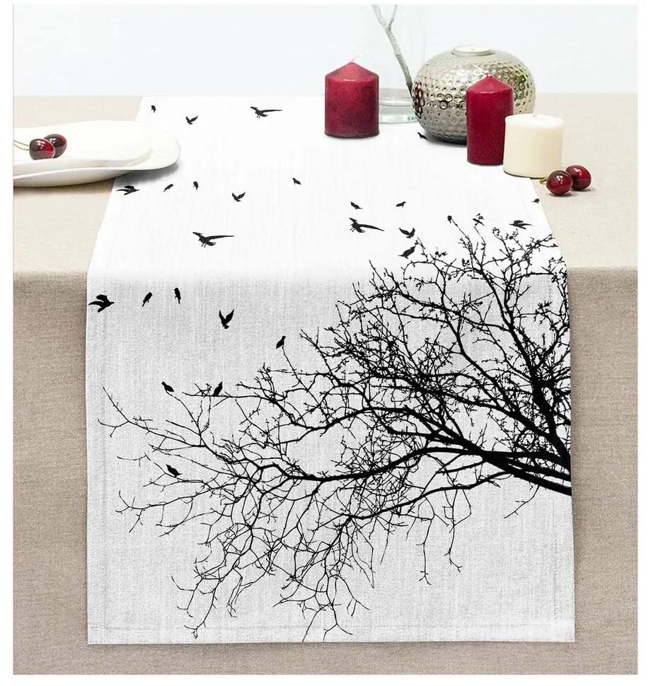 Покривка 40x130 cm Black Tree – Mila Home