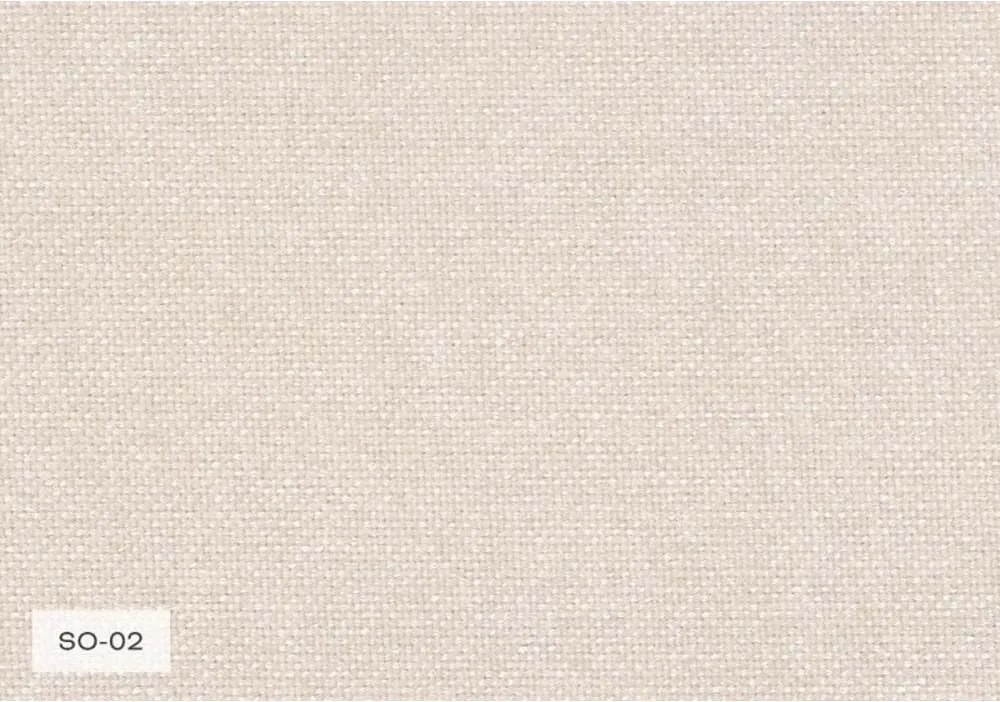 Кремав шенилов сгъваем ъглов диван (ляв ъгъл) Michell – Miuform