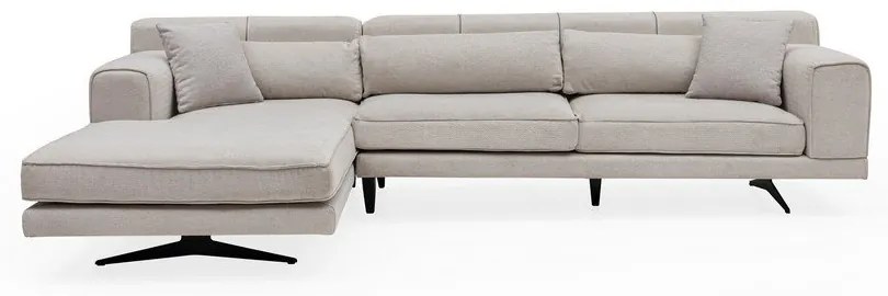 Светлобежов ъглов диван , ляв ъгъл Jivago - Artie