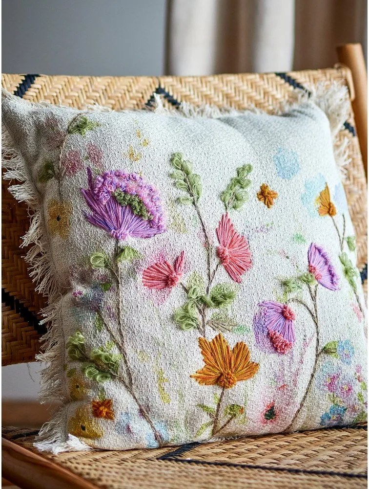Памучна декоративна възглавница 50x50 cm Pogni – Bloomingville