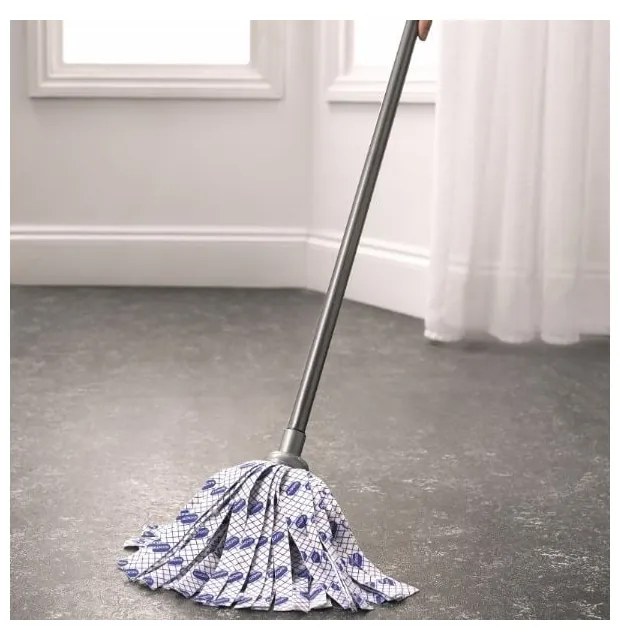 Синя и бяла глава на мопа Rivera - Addis