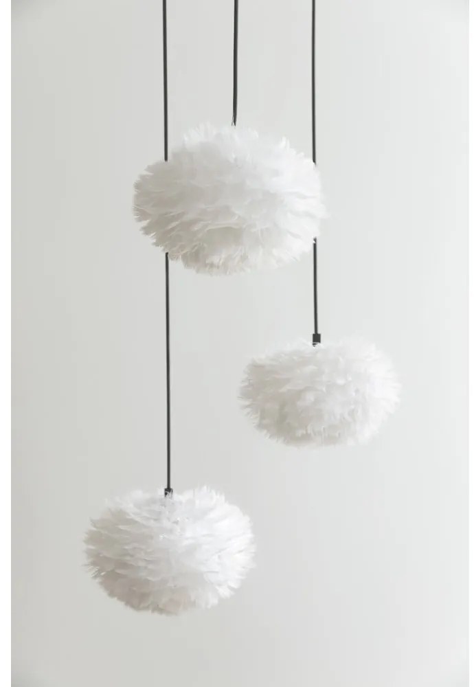 Черно висящо осветително тяло Rosette mini - UMAGE