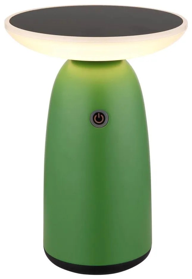 Globo 36625G - LED соларна лампа с докосване, димер, 10W, IP54, зелена