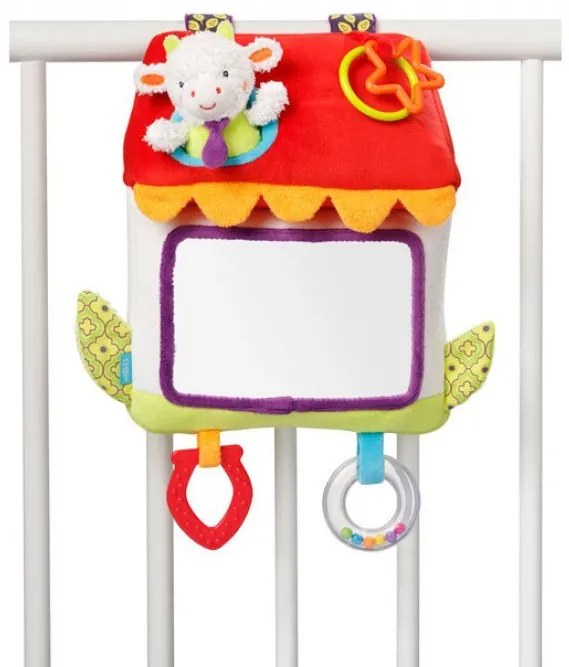 babyFEHN - Мека играчка моето първо огледалце Fluo Kiddos