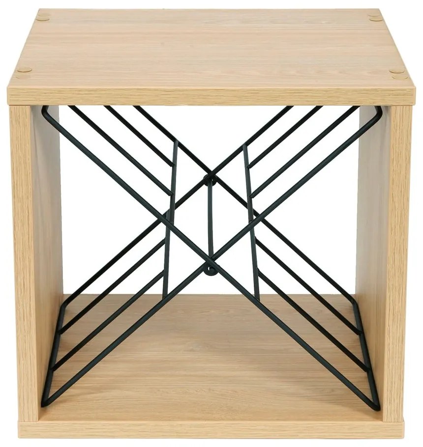 Стелаж за вино от декор от ясен естествен брой бутилки 12 36,5x36x29 cm Macon – Compactor