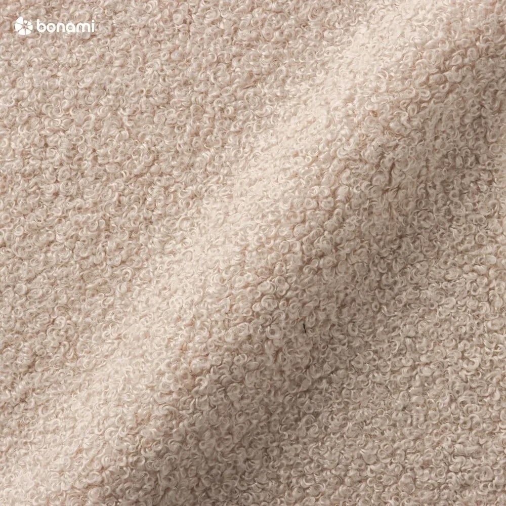 Бежова табуретка от плат букле Miuf - Miuform