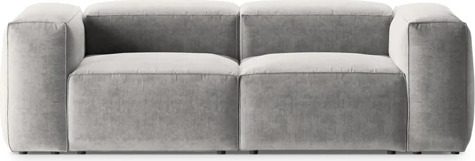 Светлосив диван 224 cm Bergamo – Cosmopolitan Design