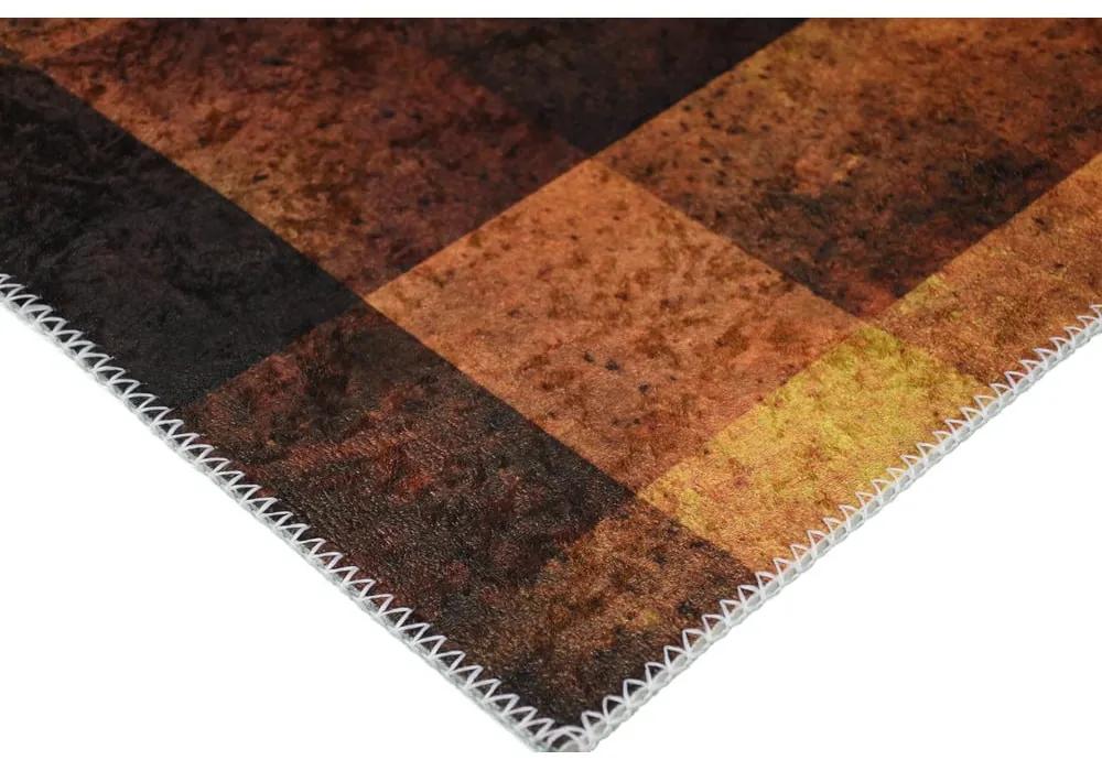 Оранжев килим, подходящ за миене 120x180 cm - Vitaus