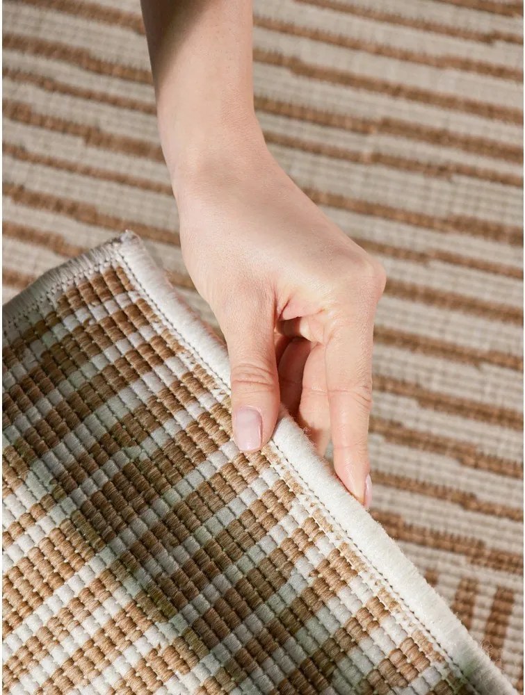 Кремав/в естествен цвят килим за открито и закрито 160x230 cm Haringey Nightingale – Ted Baker