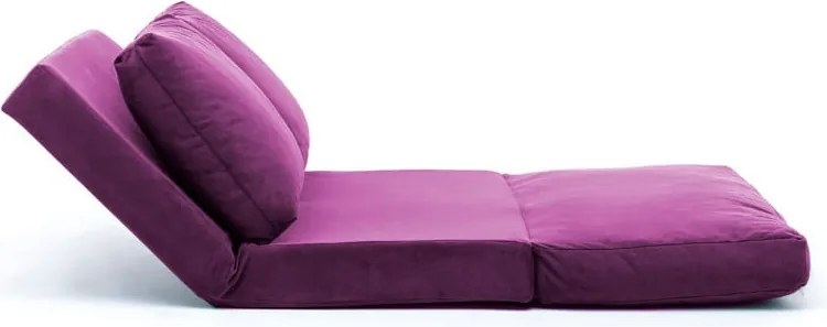 Лилав разтегателен диван 120 cm Taida – Balcab Home