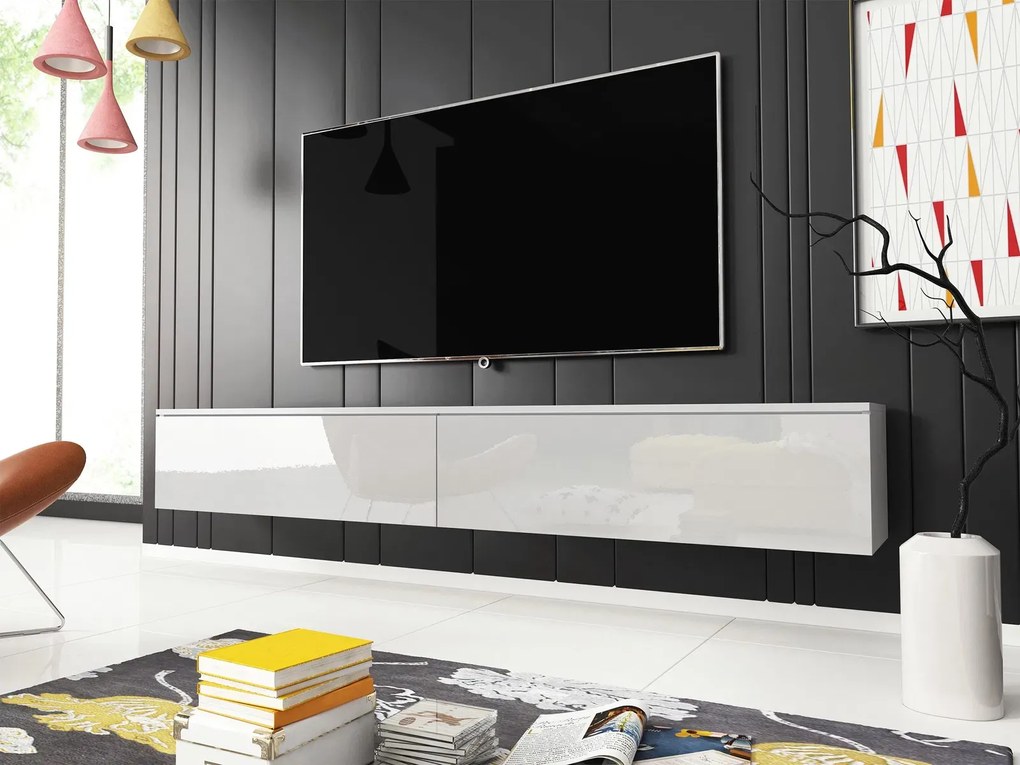 TV шкаф Lowboard D 180-White