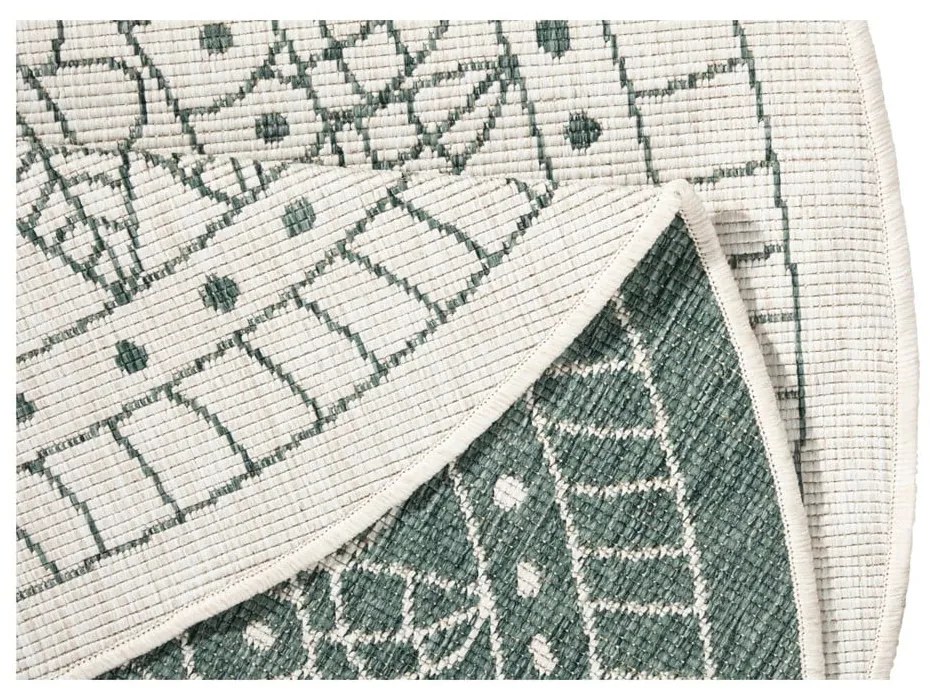Зелен килим за открито, ø 140 cm Porto - NORTHRUGS