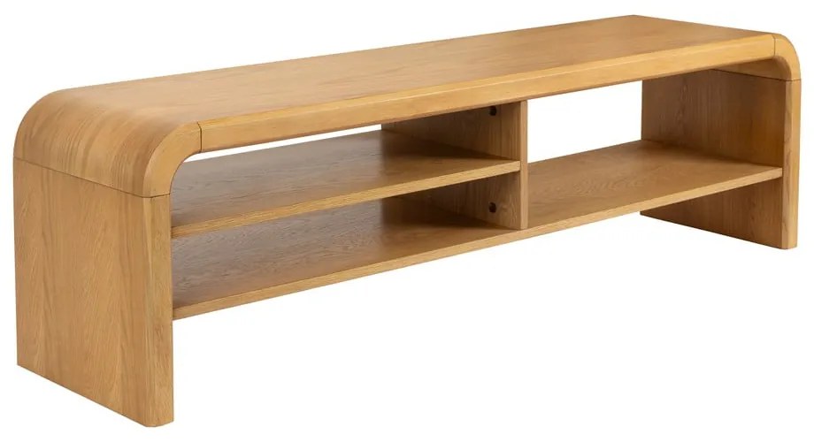 Маса за телевизор от декор от дъб в естествен цвят 160x45x40 cm Brave – Zuiver