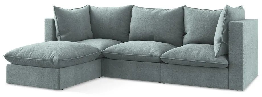 Син ъглов диван (ляв ъгъл) Manao – Makamii