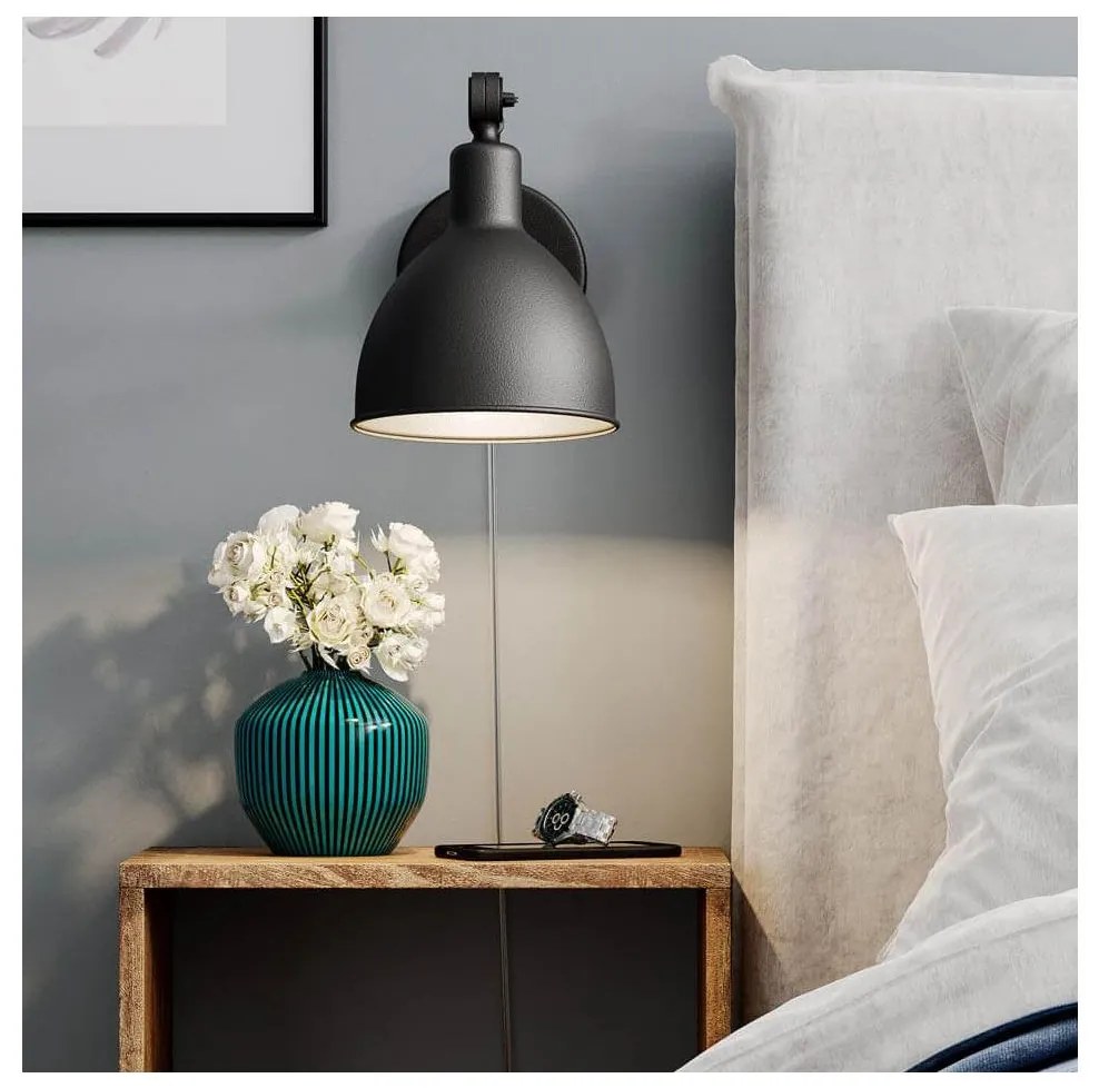 ByRydens 4300120-4007 - Аплик БАЗАР MINI 1xE27/5W/230V черен