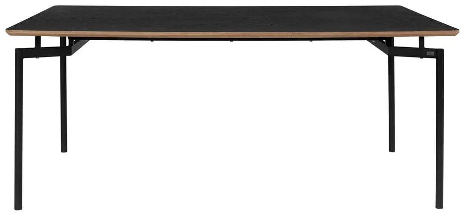 Черна трапезна маса 90x180 cm Alto – Støraa