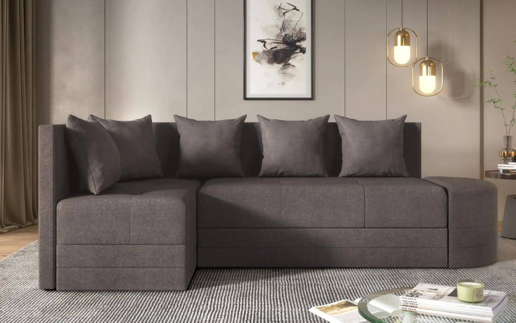 Разтегателен ъглов диван Рейли