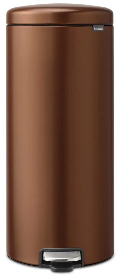 Стоманено кошче за боклук с педал в бронзов цвят 30 l NewIcon – Brabantia