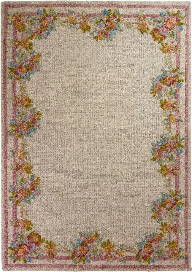 Ръчно изработен вълнен килим 200x300 cm Elise Floral – Flair Rugs