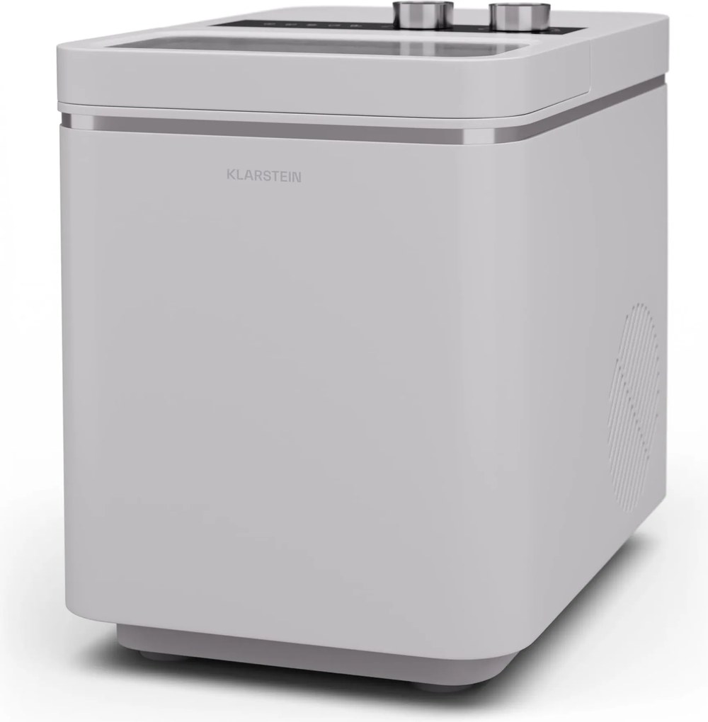 Klarstein Машина за ледени кубчета IceCraft, 2 режима, 1,3 л студена вода, автоматично почистване, 12 кг/24 ч