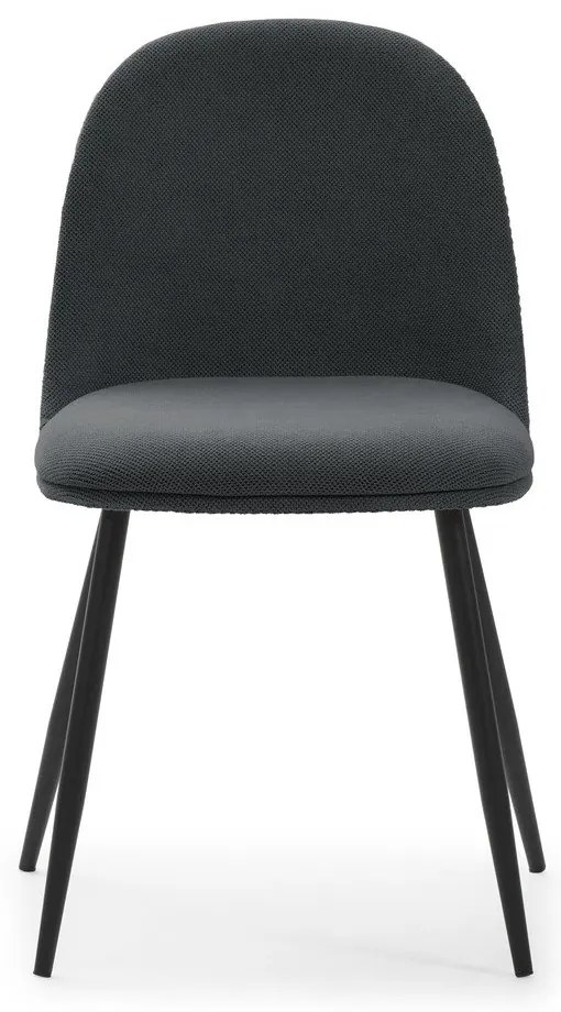 Тъмносиви трапезни столове в комплект от 4 бр. Malila – Marckeric
