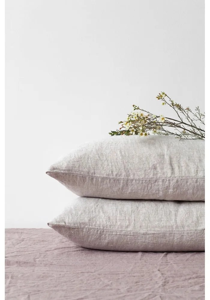 Калъфка за възглавница от естествен лен , 70 x 90 cm - Linen Tales