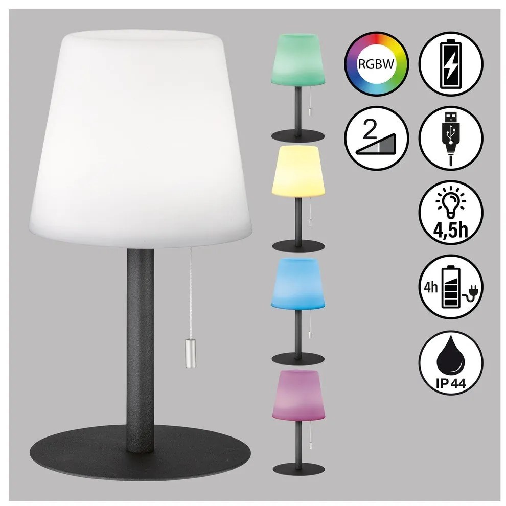 LED димируемо външно осветително тяло ø 15 cm Garden - Fischer & Honsel