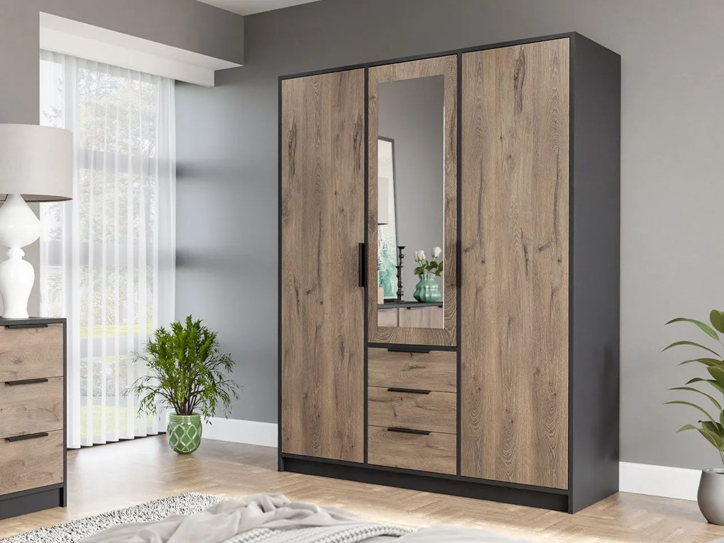 Гардероб 3-врата Lati D3