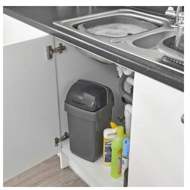 Сив кош за боклук, 22,5 x 23 x 42,5 cm - Addis