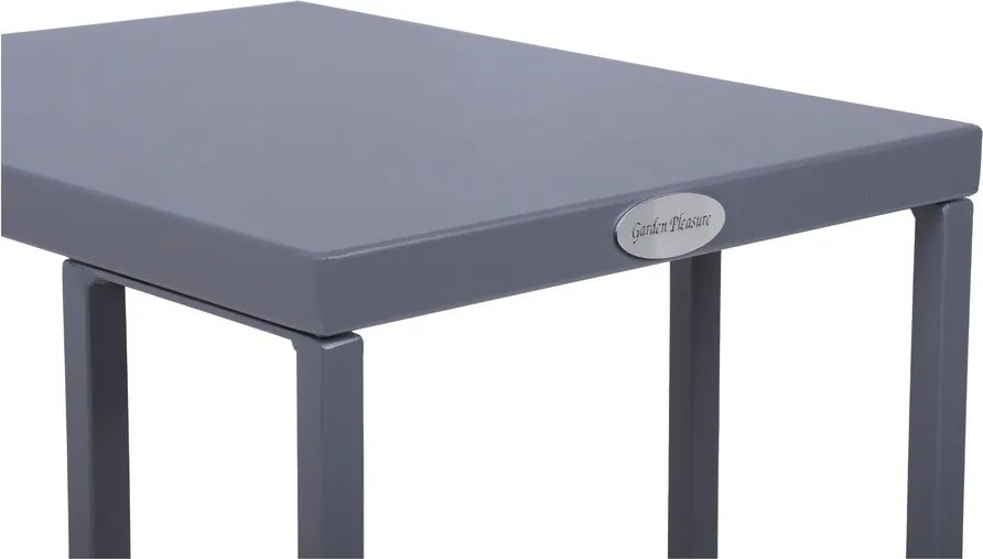 Стоманена градинска маса 43x30,5 cm Dorea – Garden Pleasure